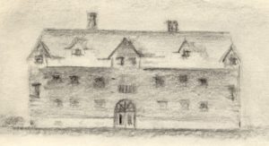 1926 sketch of the building