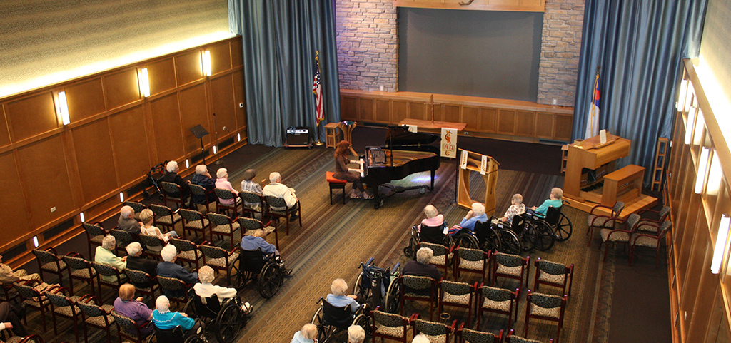Piano recital in the Celebration Center
