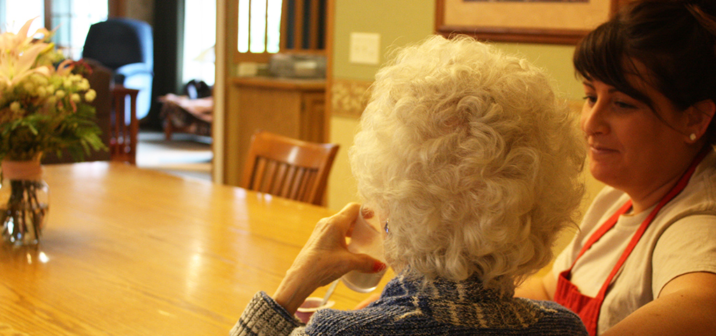 Caregivers provide one-on-one attention