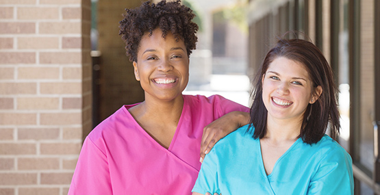 smiling nurses